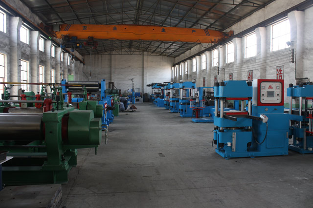 安装一号车间一角